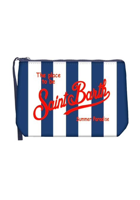 Pochette Mc2 Saint Barth Aline Righe blu stripes pop MC2 SAINT BARTH | Pochette | ALINE02311H61
